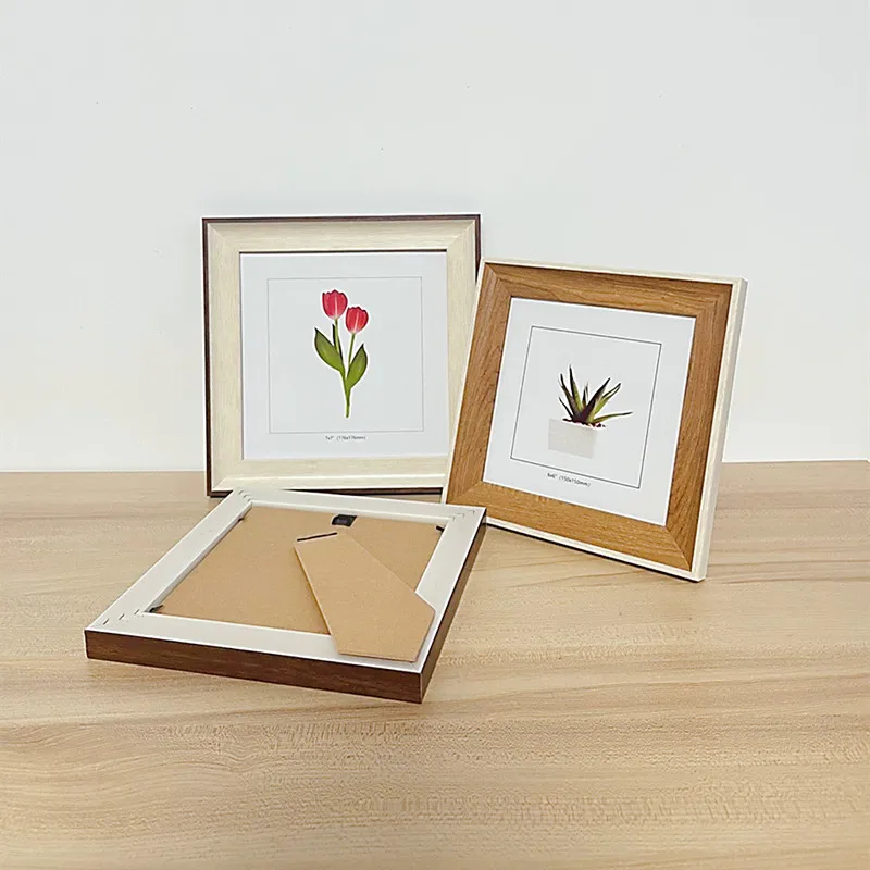 Square Picture Frame 6 Inch, 7 - Bamboo Photo Frame 评论和价格