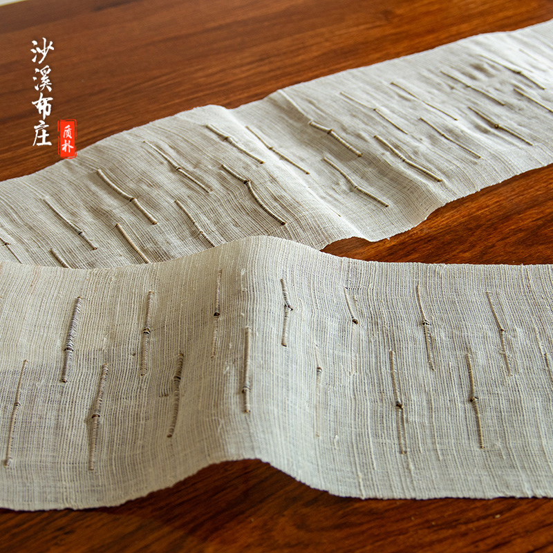 Handmade Chinese Style Dry Pou - Linen Table Runner 评论和价格
