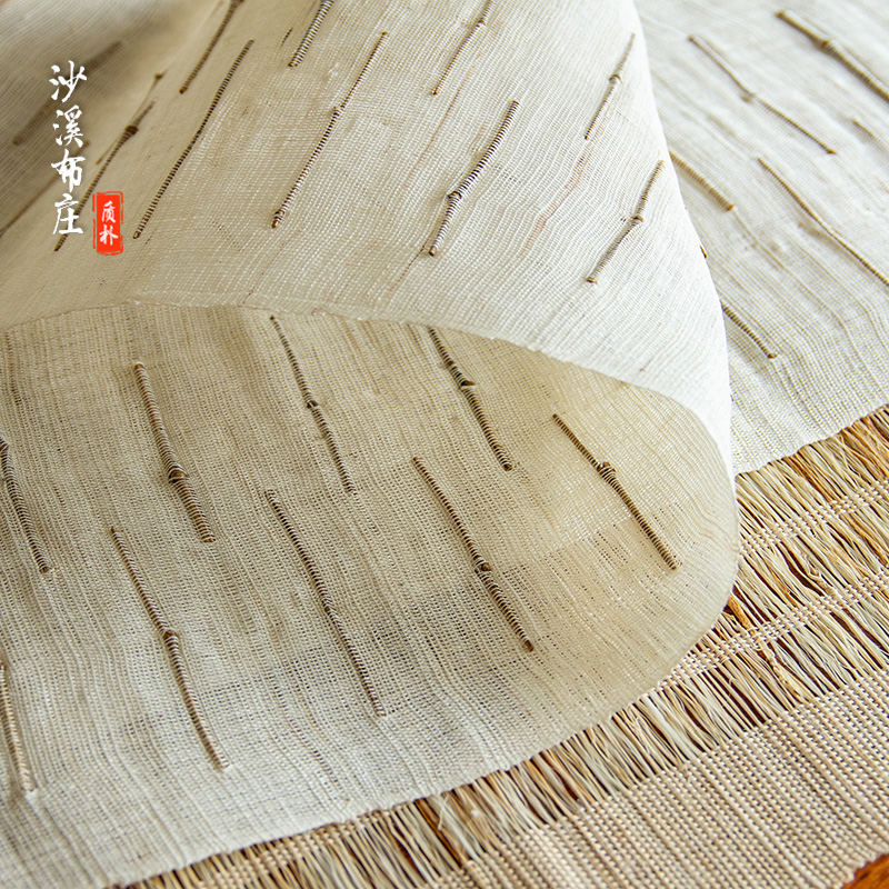Handmade Chinese Style Dry Pou - Linen Table Runner 评论和价格