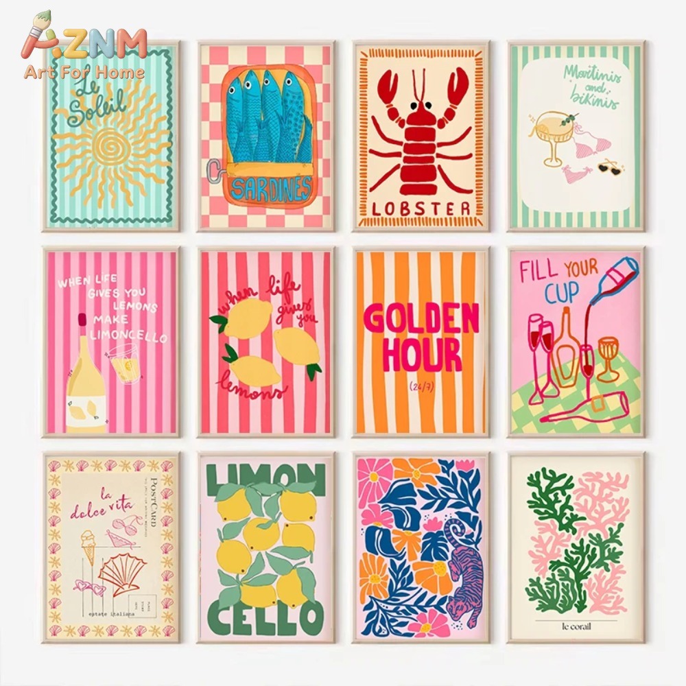 AZNM Colorful Summer Lemon Lob - Home Decor Y2K 评论和价格