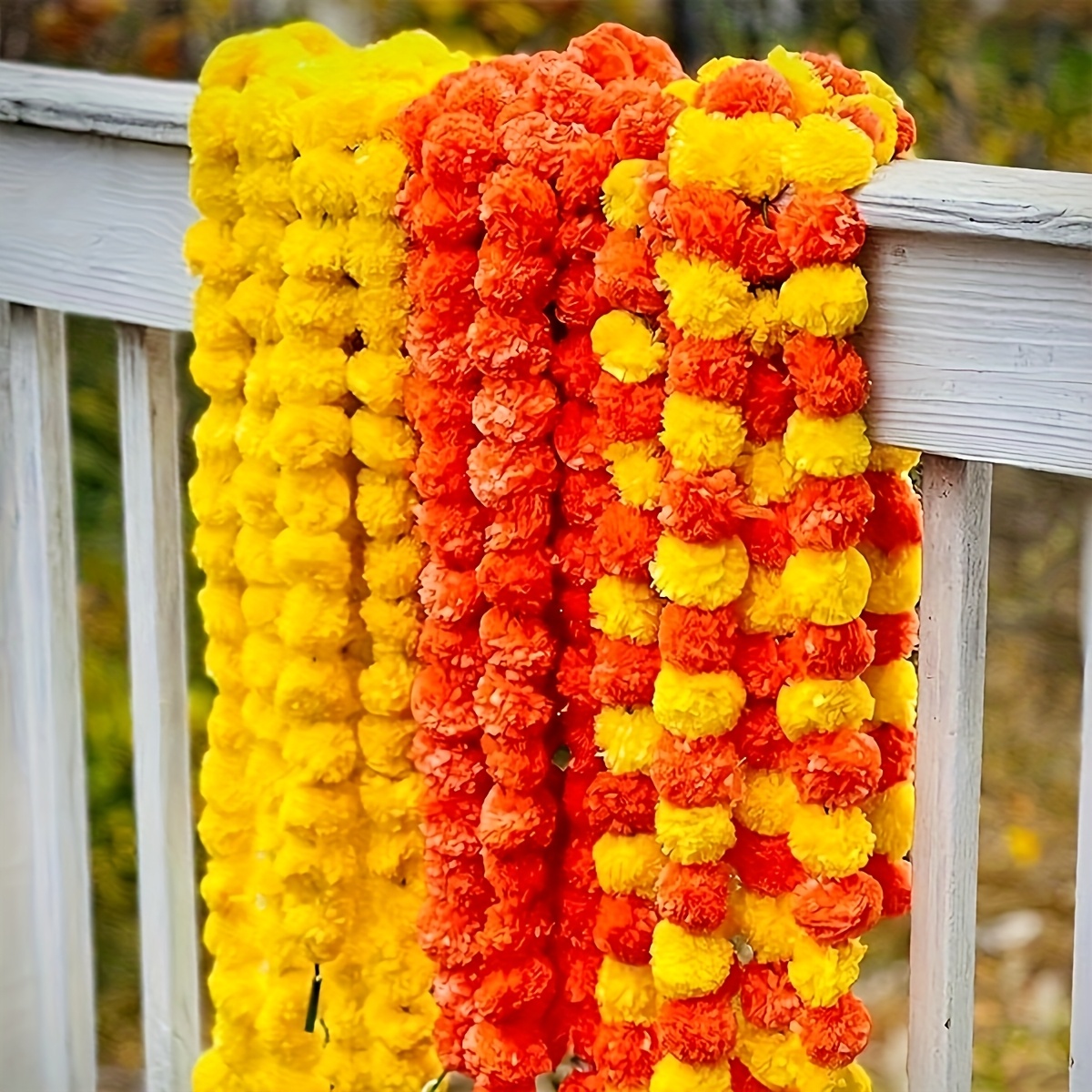 1pcs Marigold Garland for Deco - Home Decor Indonesia 评论和价格