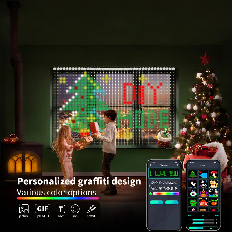 Smart RGB Pixel Curtain Lights - Home Decor Free App 评论和价格