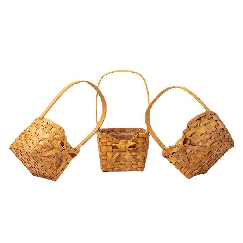 New Willow Rattan Bride Flower - Rattan Plant Basket 评论和价格